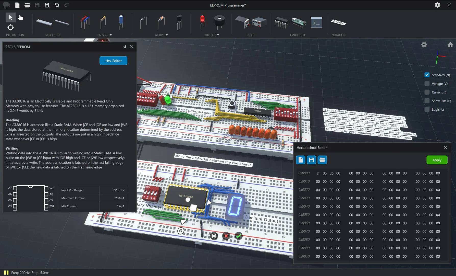 CRUMB Circuit Simulator: скриншот 7