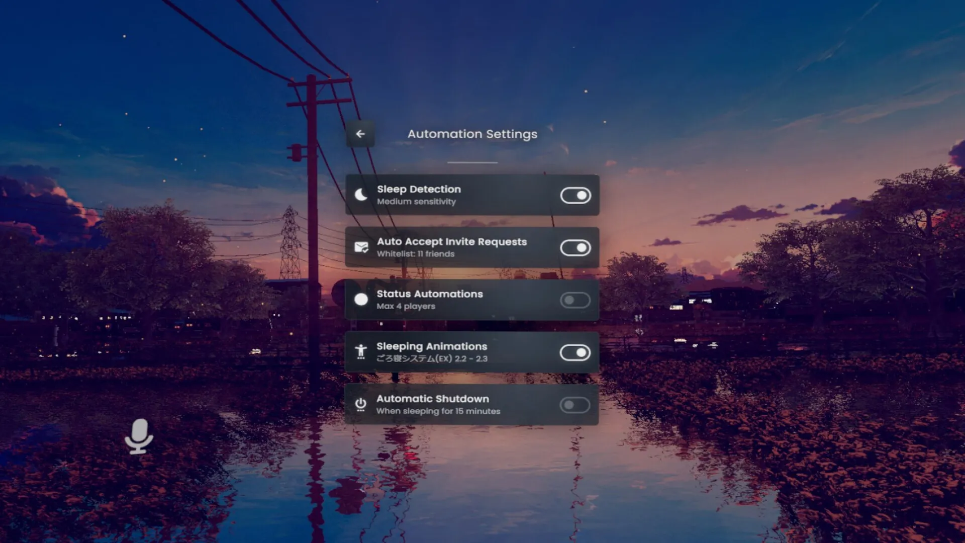 OyasumiVR - VR Sleeping Utilities: скриншот 2