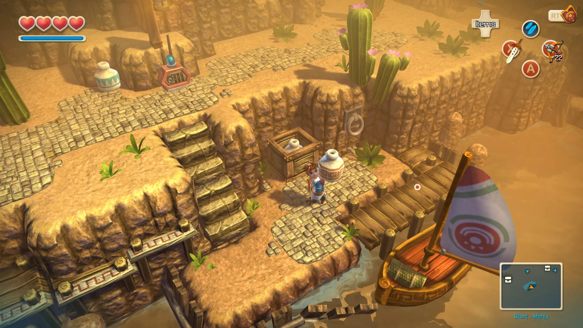 Oceanhorn: Monster of Uncharted Seas: скриншот 2