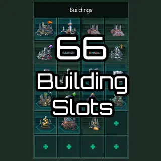 66 Building Slots