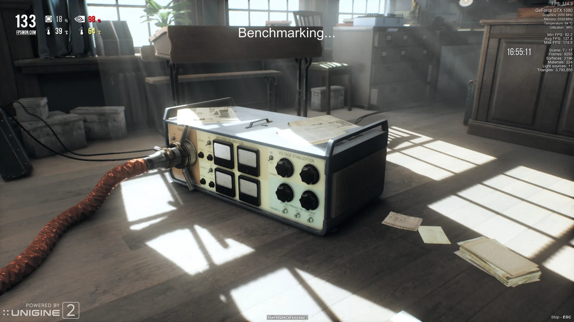 FPS Monitor – hardware in-game & desktop overlays: скриншот 6