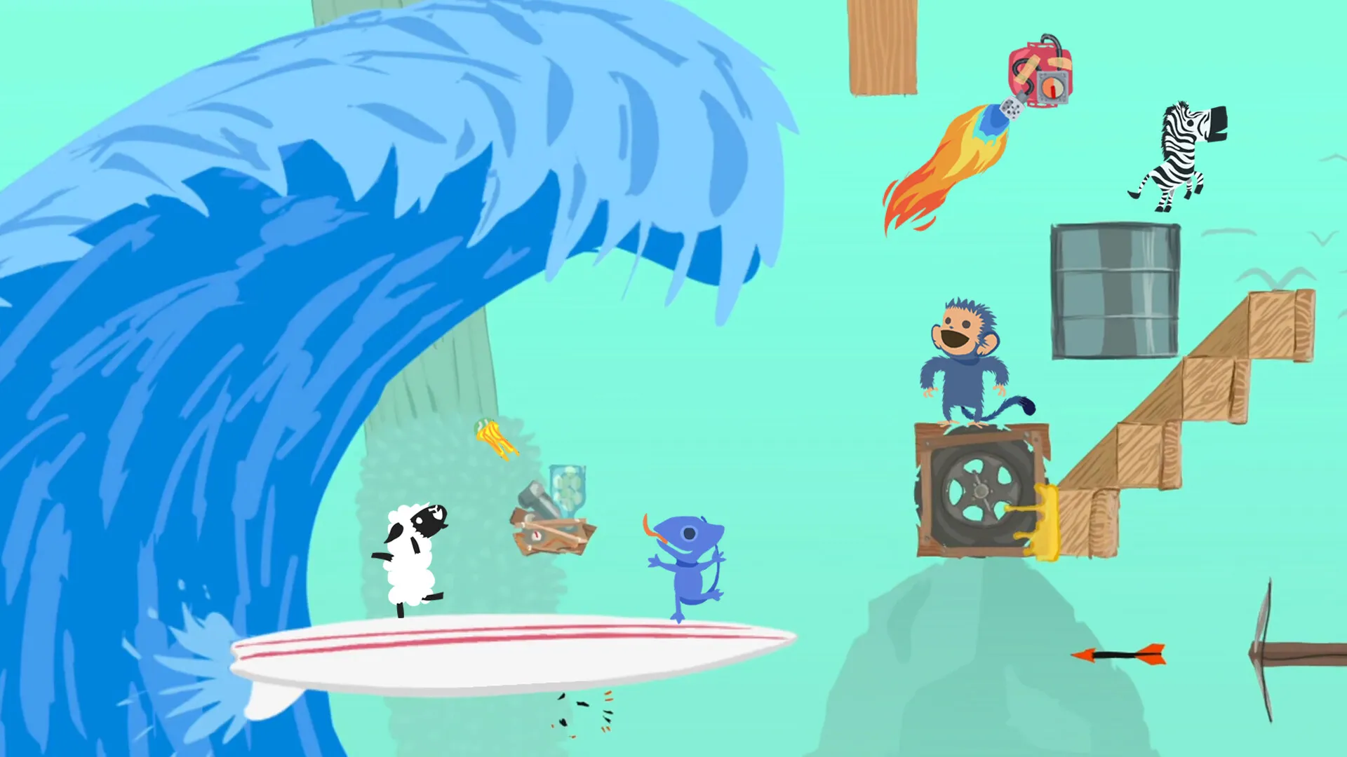 Ultimate Chicken Horse: скриншот 1