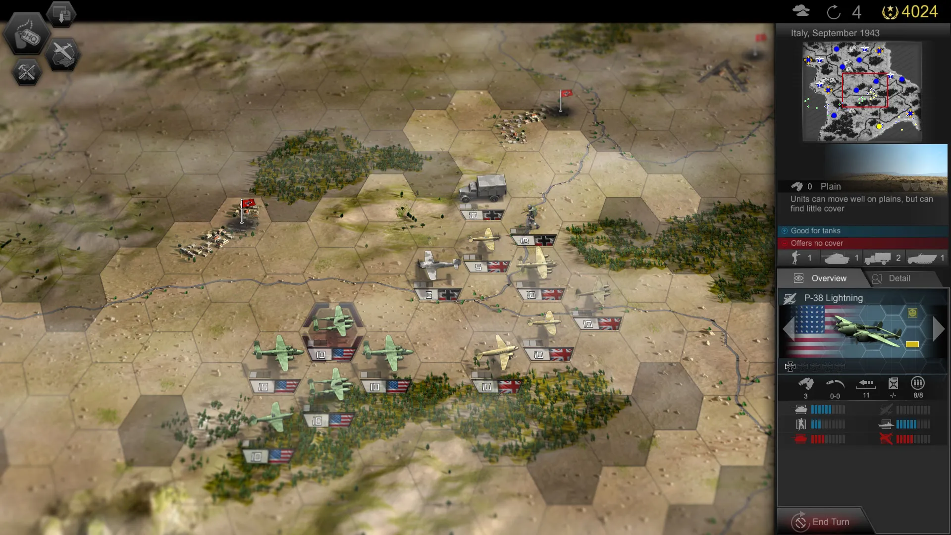 Panzer Tactics HD: скриншот 1