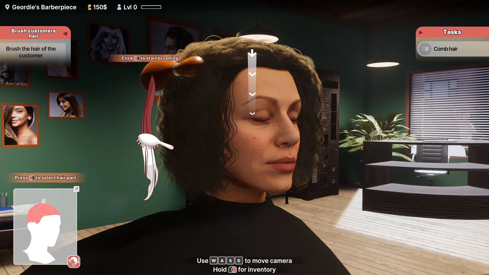 Hairdresser Simulator: скриншот 2