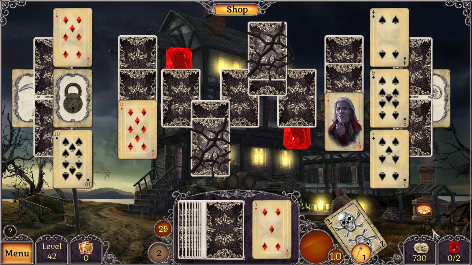Jewel Match Twilight Solitaire: скриншот 8