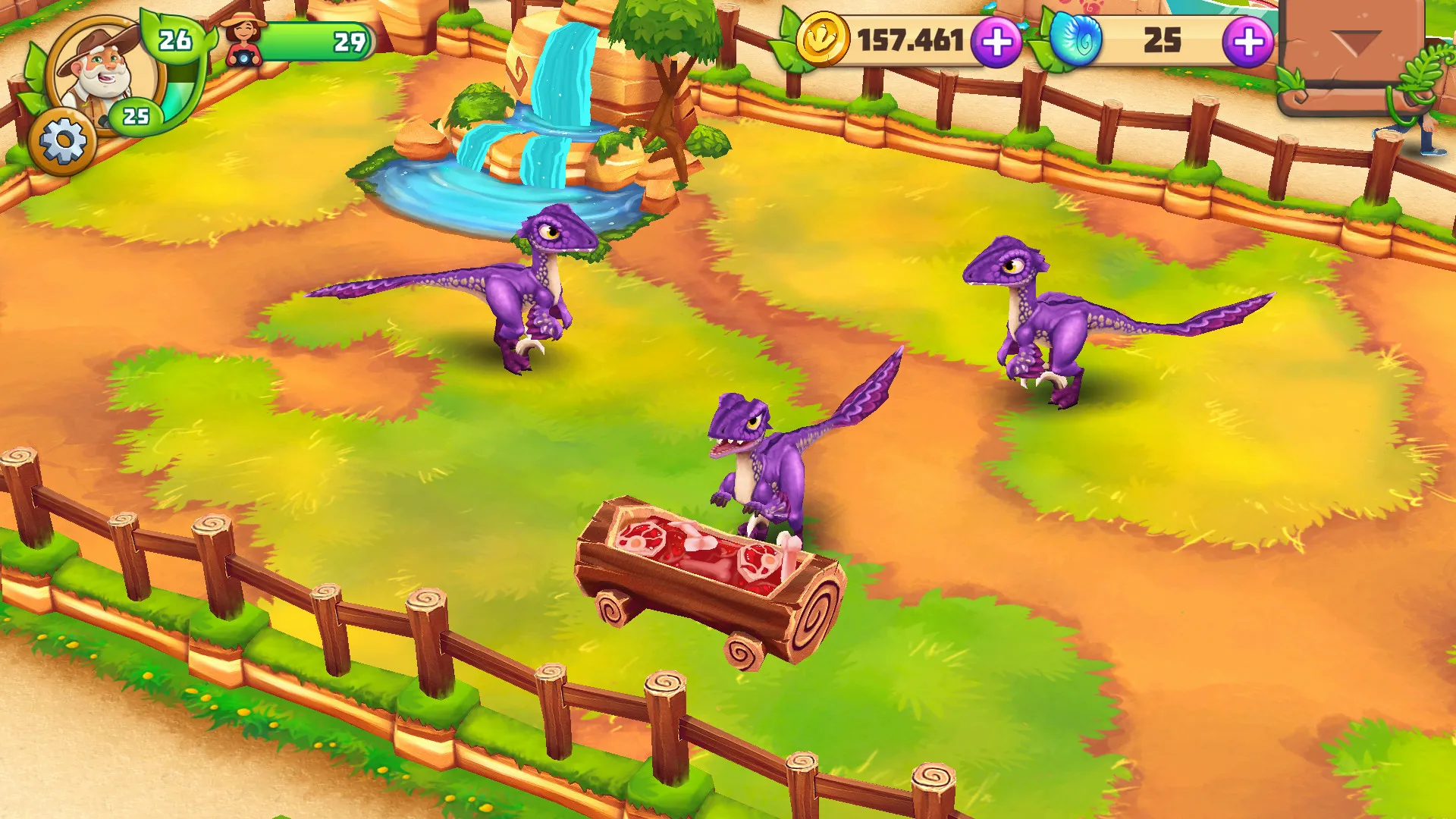 Dinosaur Park – Primeval Zoo: скриншот 1