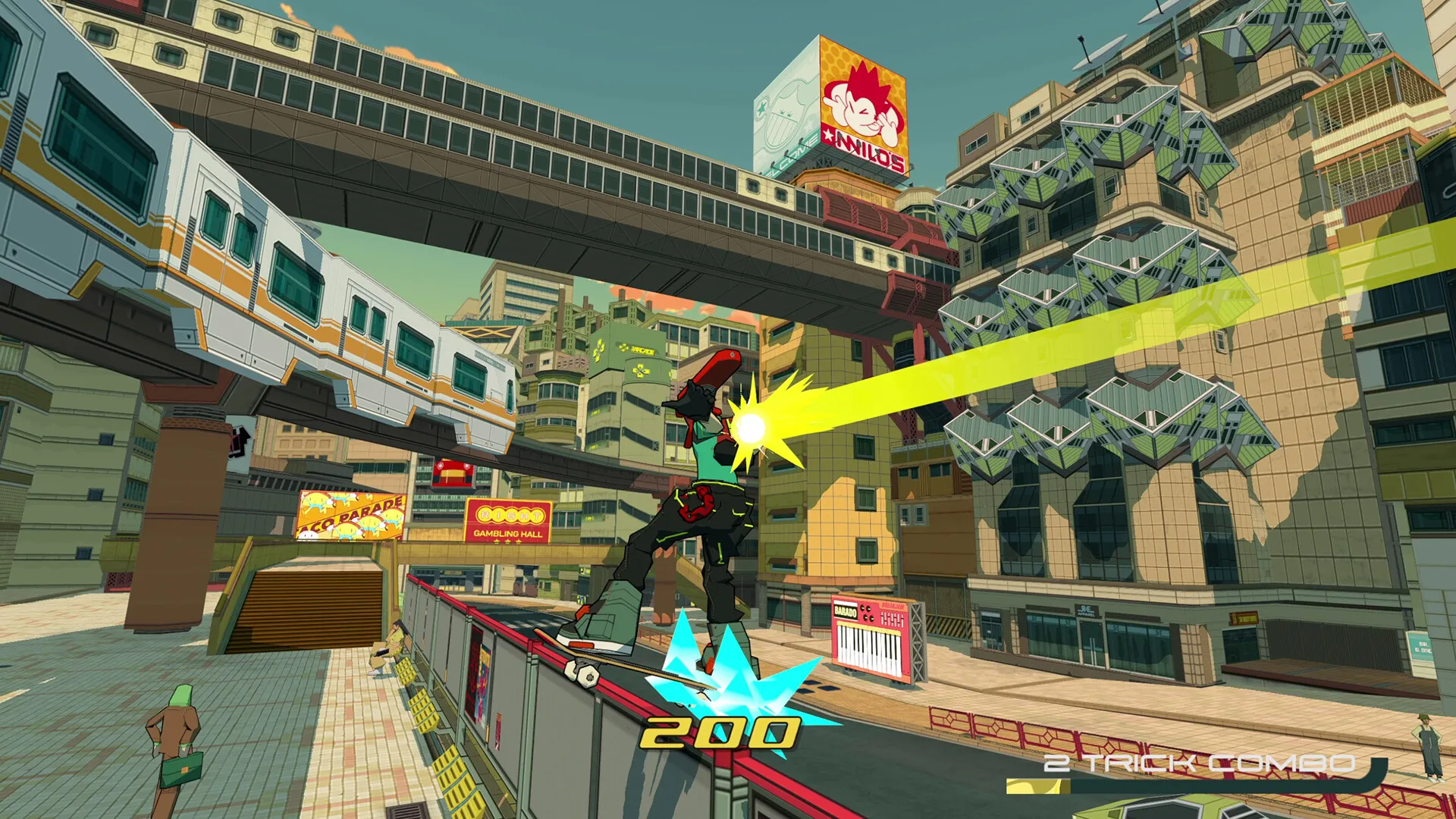 Bomb Rush Cyberfunk: скриншот 1