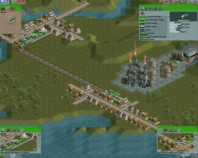 Chris Sawyer's Locomotion™: скриншот 5
