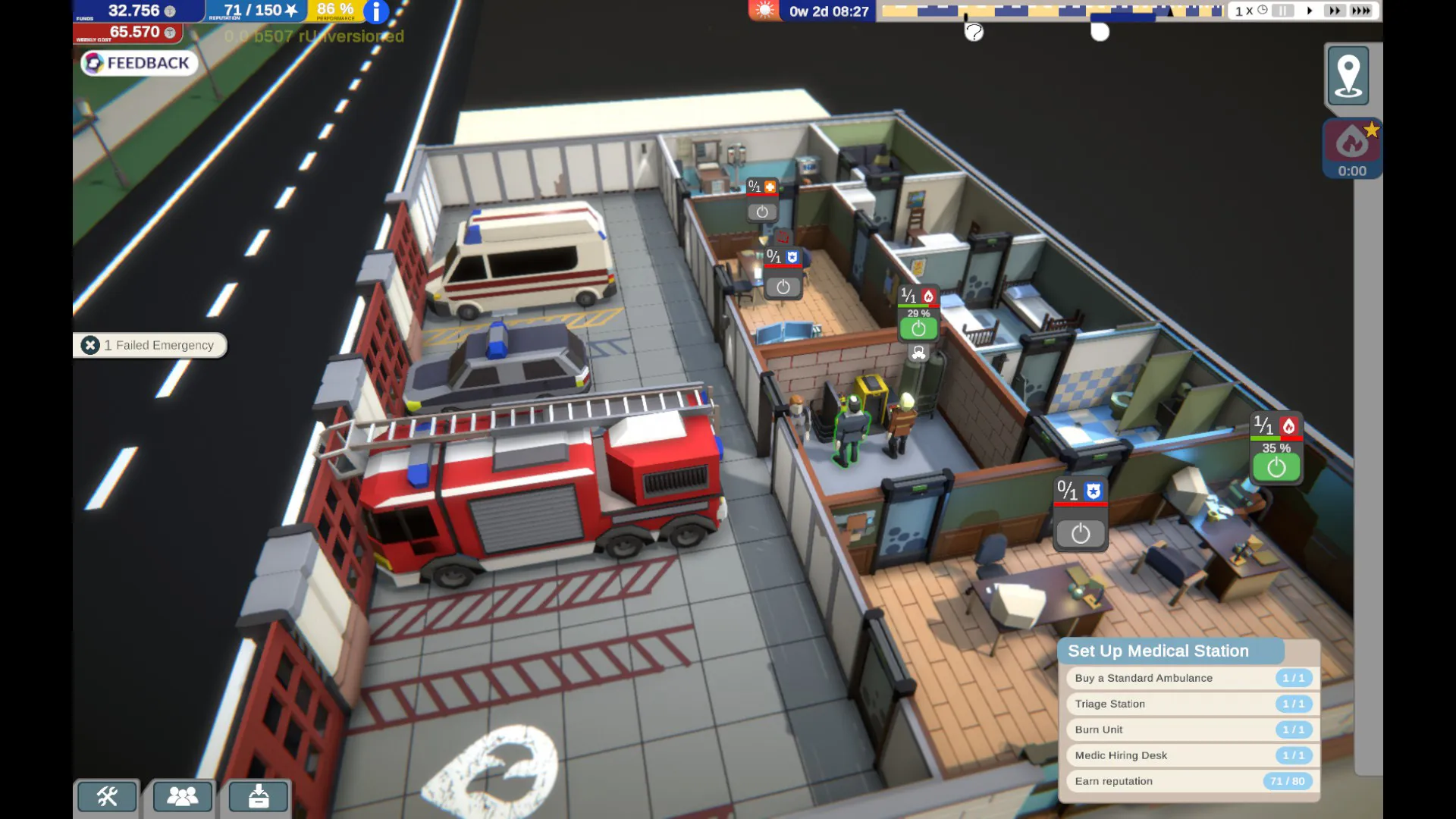 Rescue HQ - The Tycoon: скриншот 8