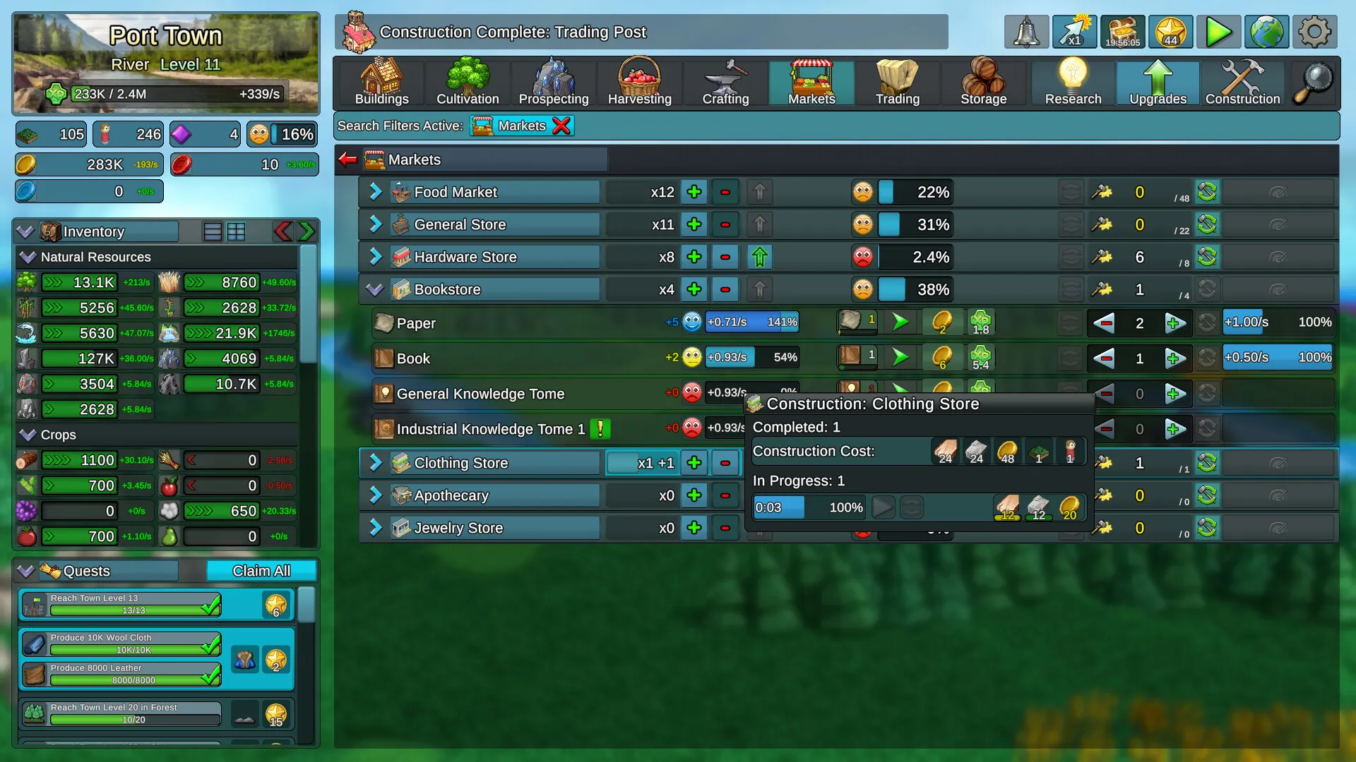 Factory Town Idle: скриншот 3