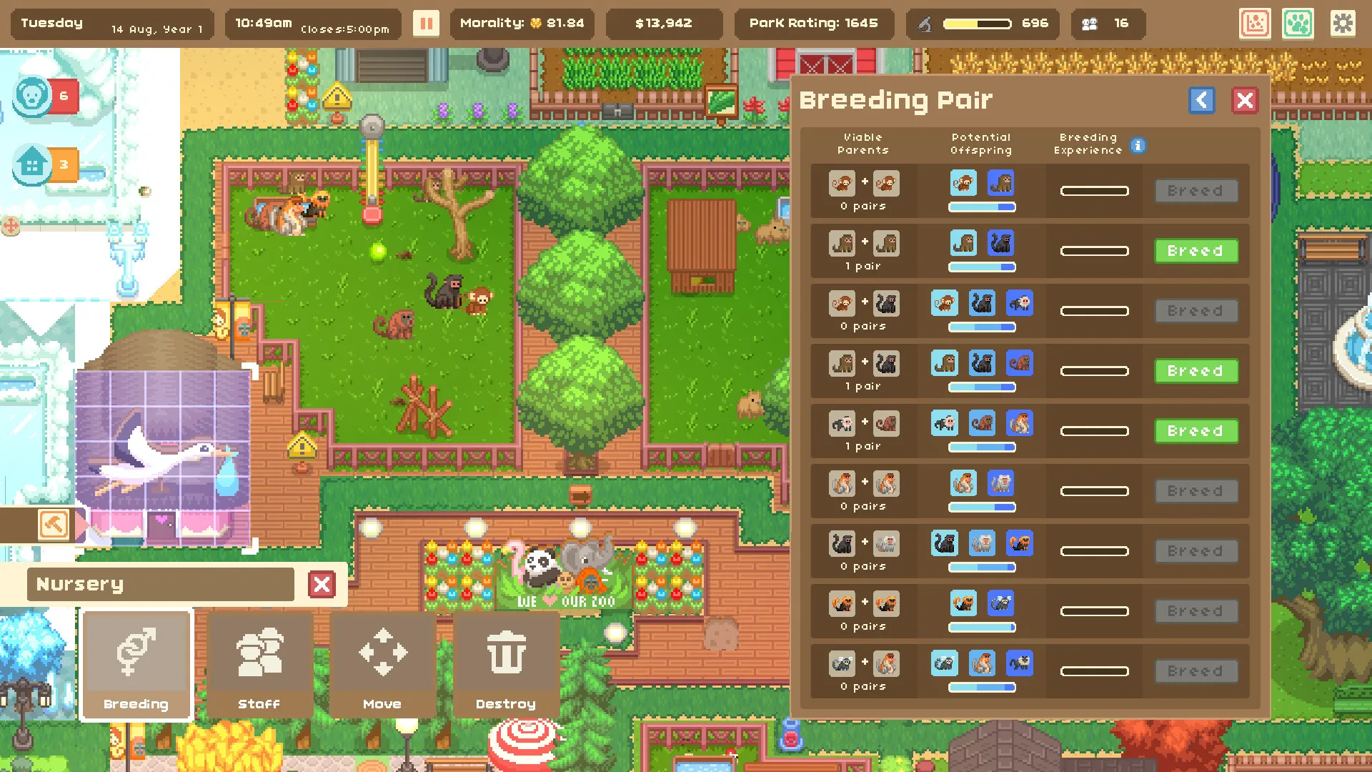 Let's Build a Zoo: скриншот 2