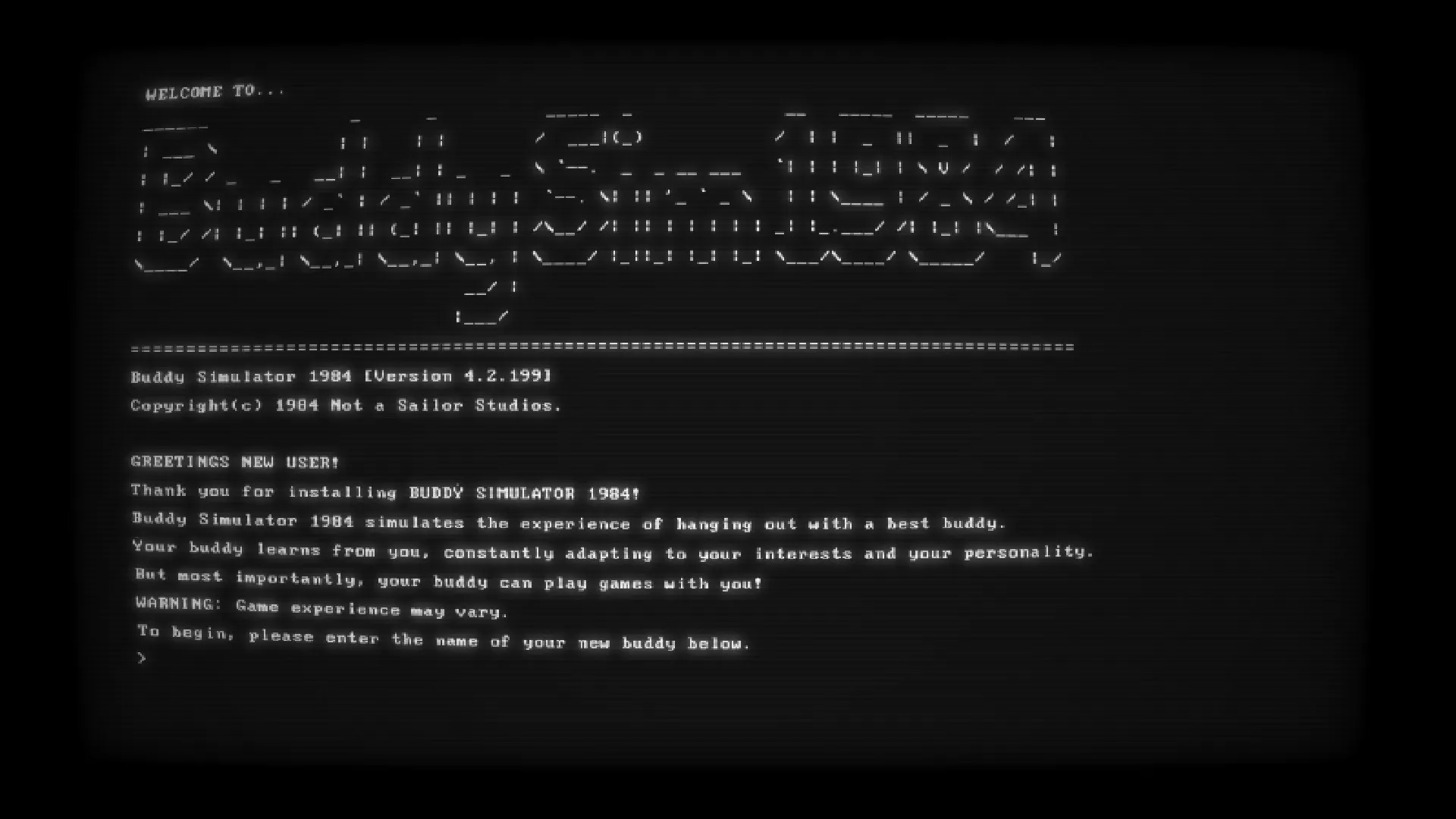 Buddy Simulator 1984: скриншот 2