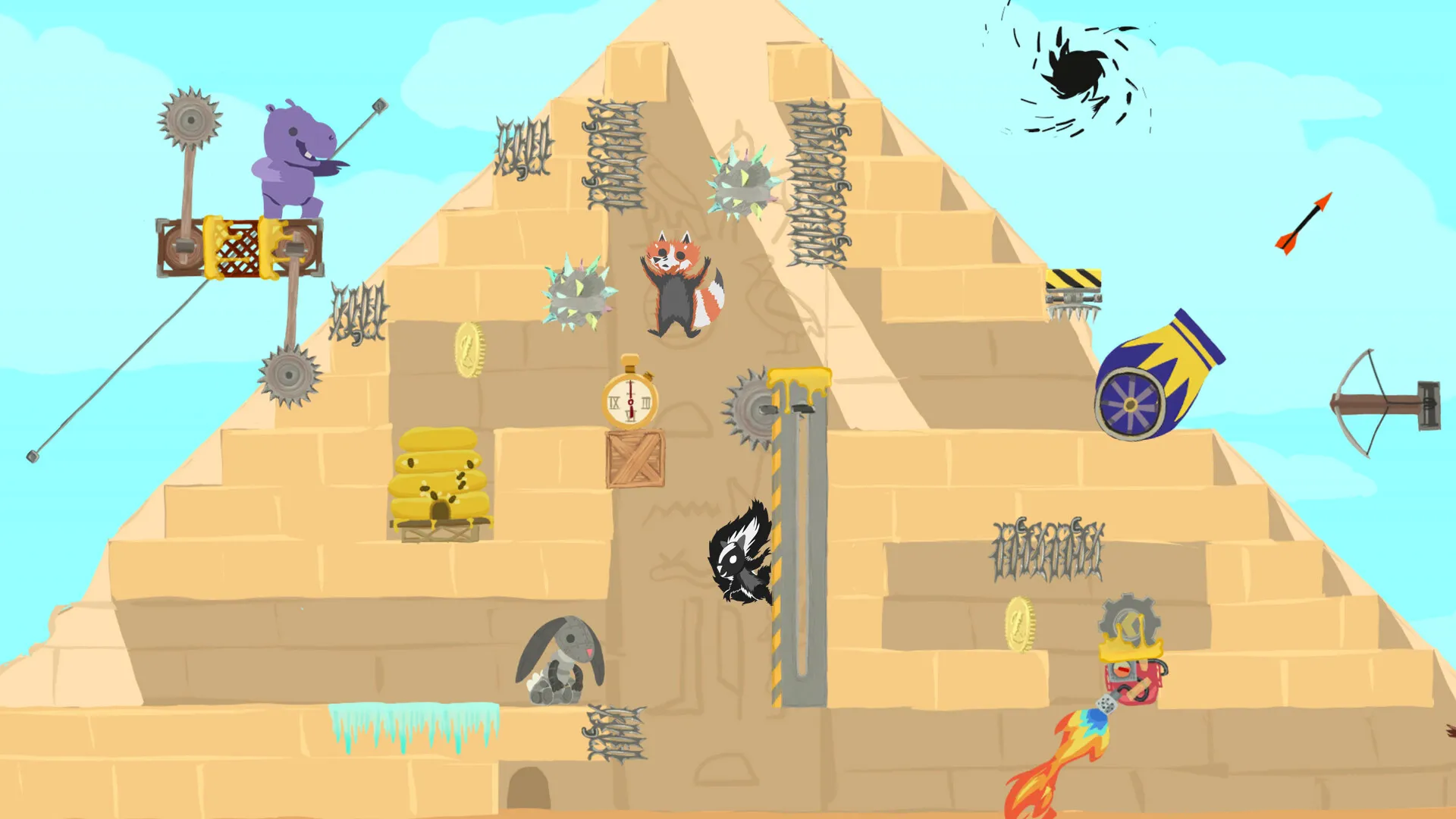 Ultimate Chicken Horse: скриншот 4