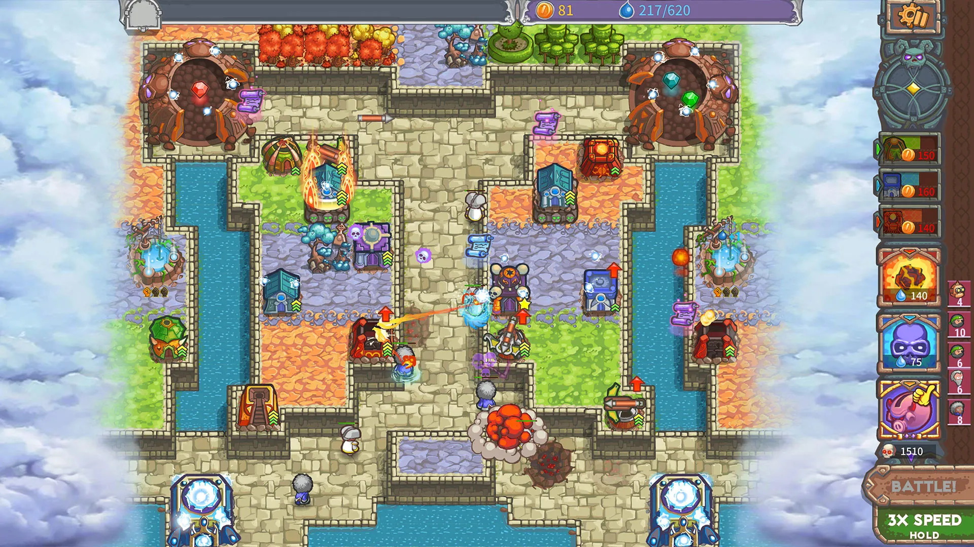 Cursed Treasure 2 Ultimate Edition - Tower Defense: скриншот 4