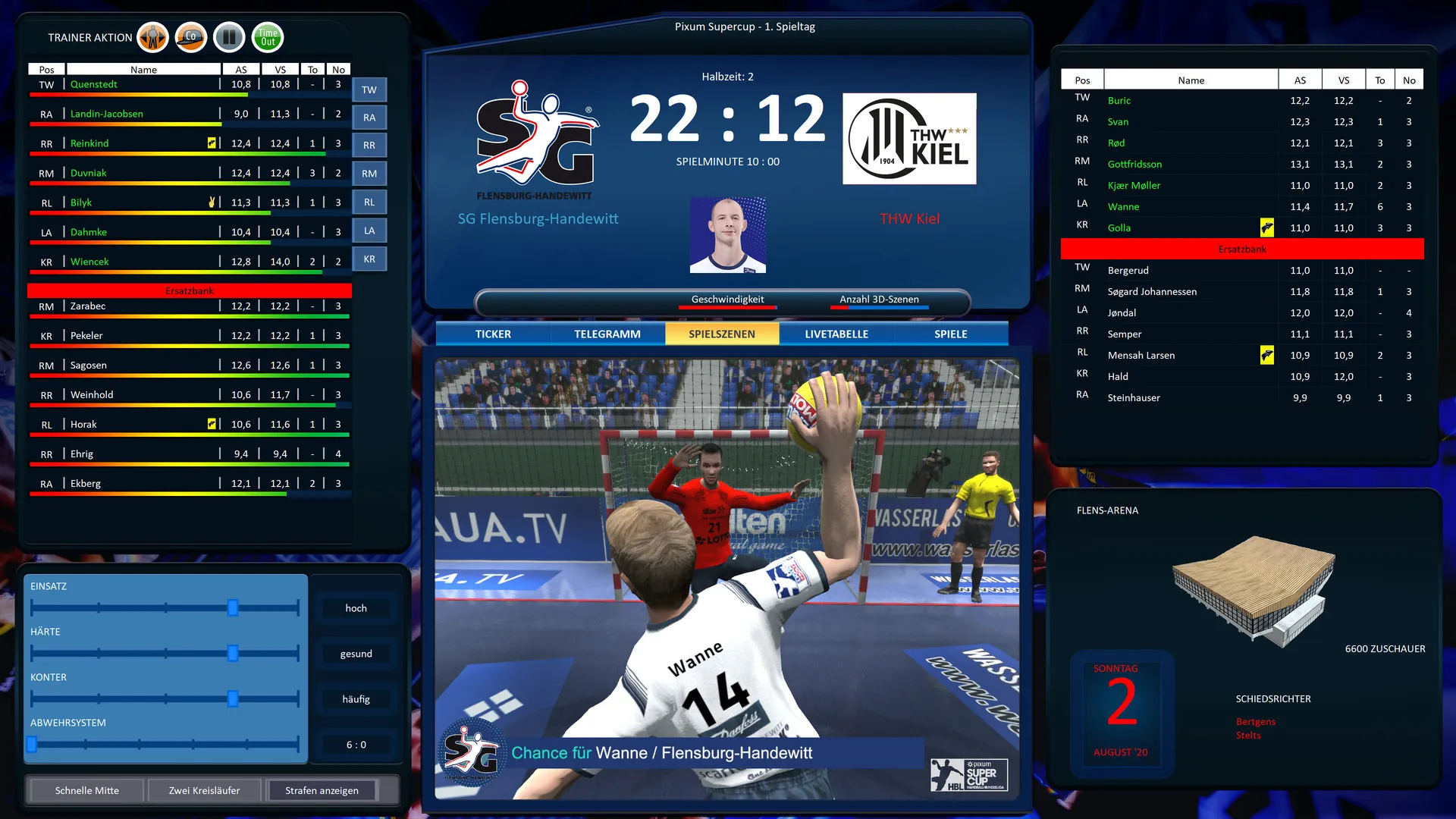 Handball Manager 2021: скриншот 8