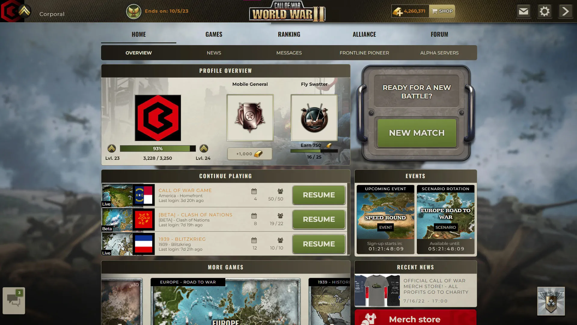 Supremacy: Call of War 1942: скриншот 1
