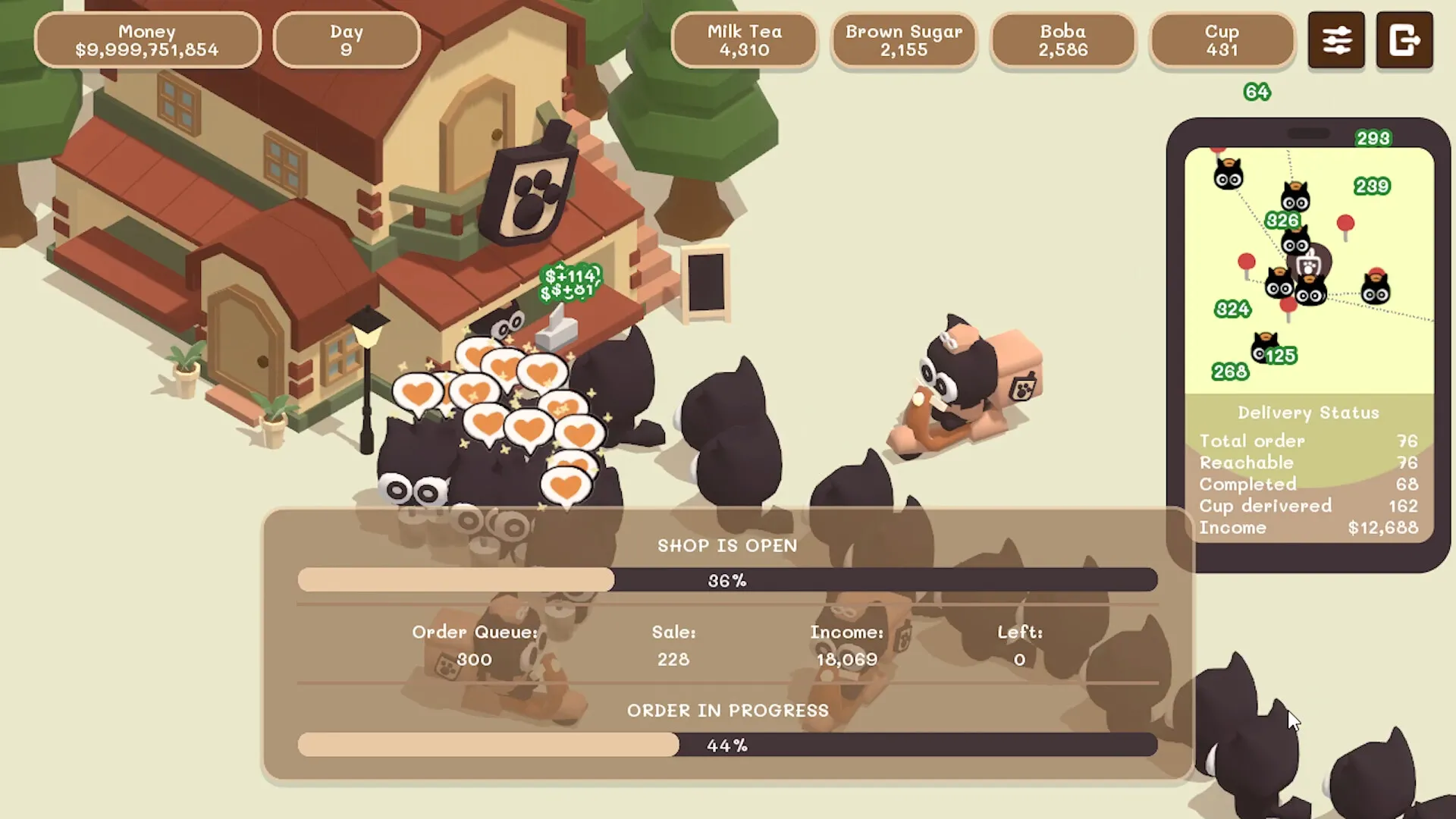 Boba Simulator : Idle Shop Management: скриншот 1