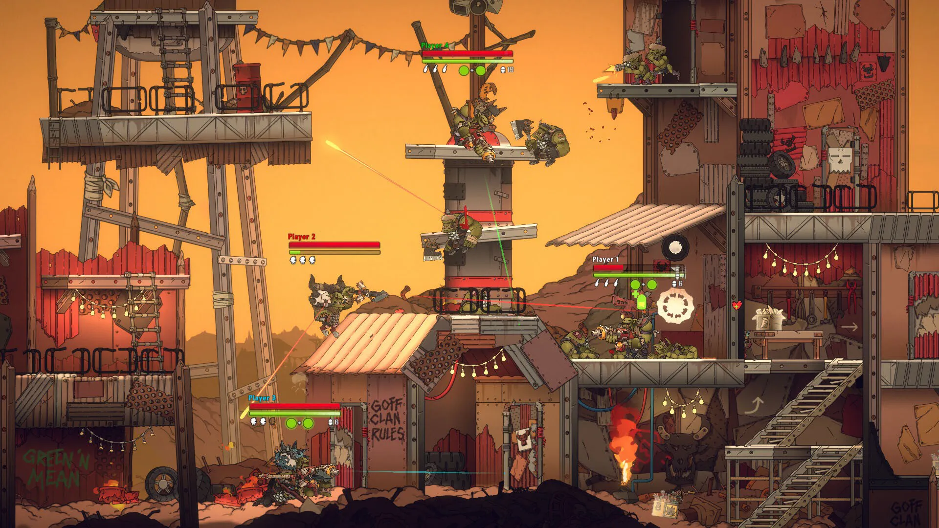 Warhammer 40,000: Shootas, Blood & Teef: скриншот 2