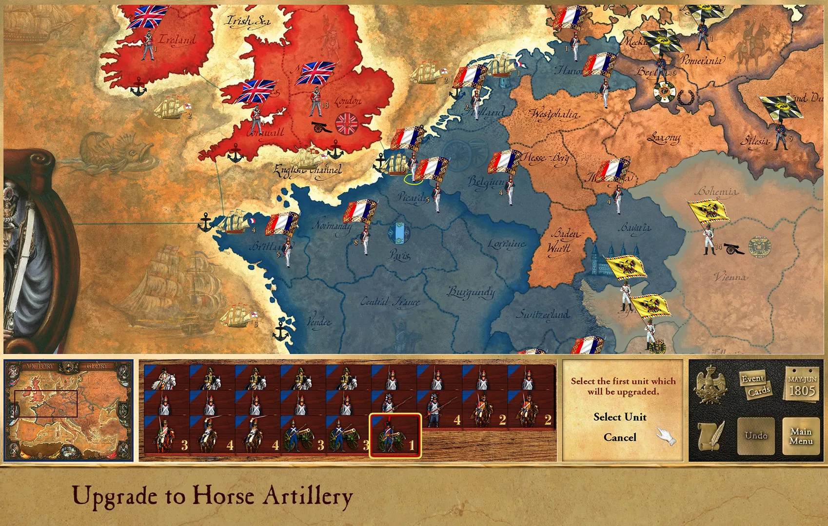 Victory and Glory: Napoleon: скриншот 1