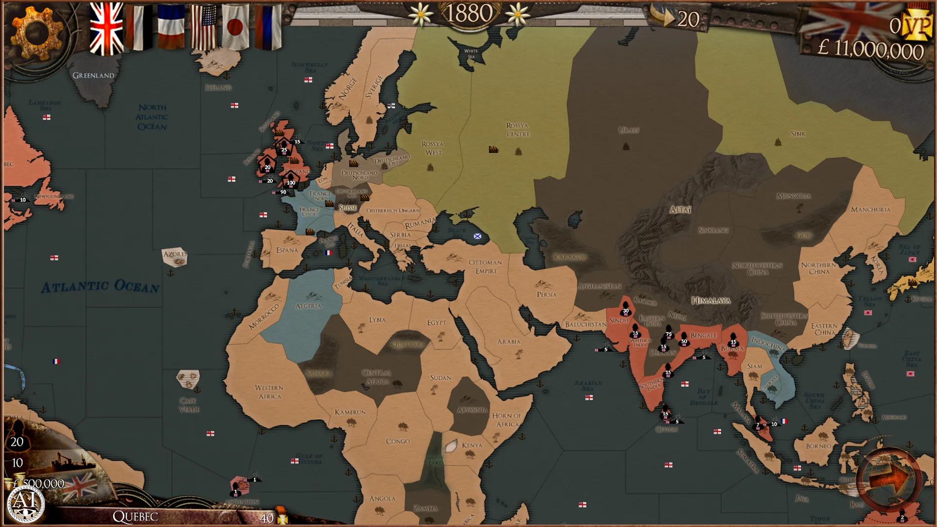 Colonial Conquest: скриншот 1