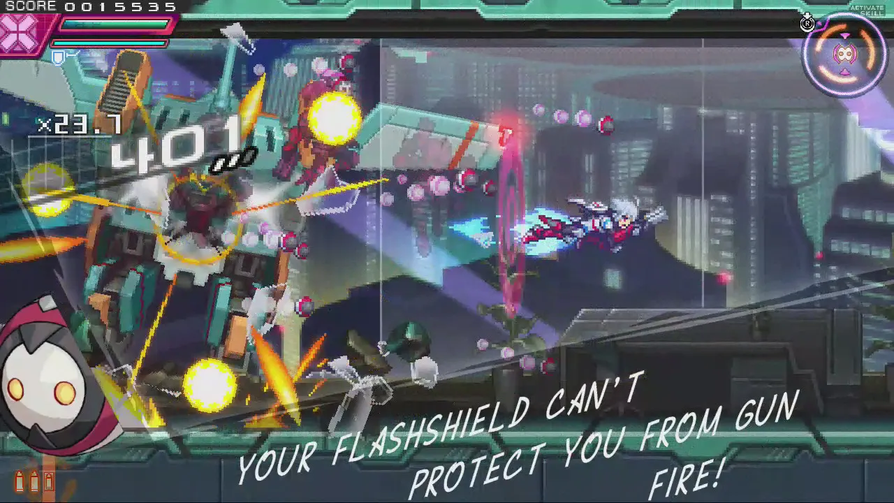 Azure Striker Gunvolt 2: скриншот 8