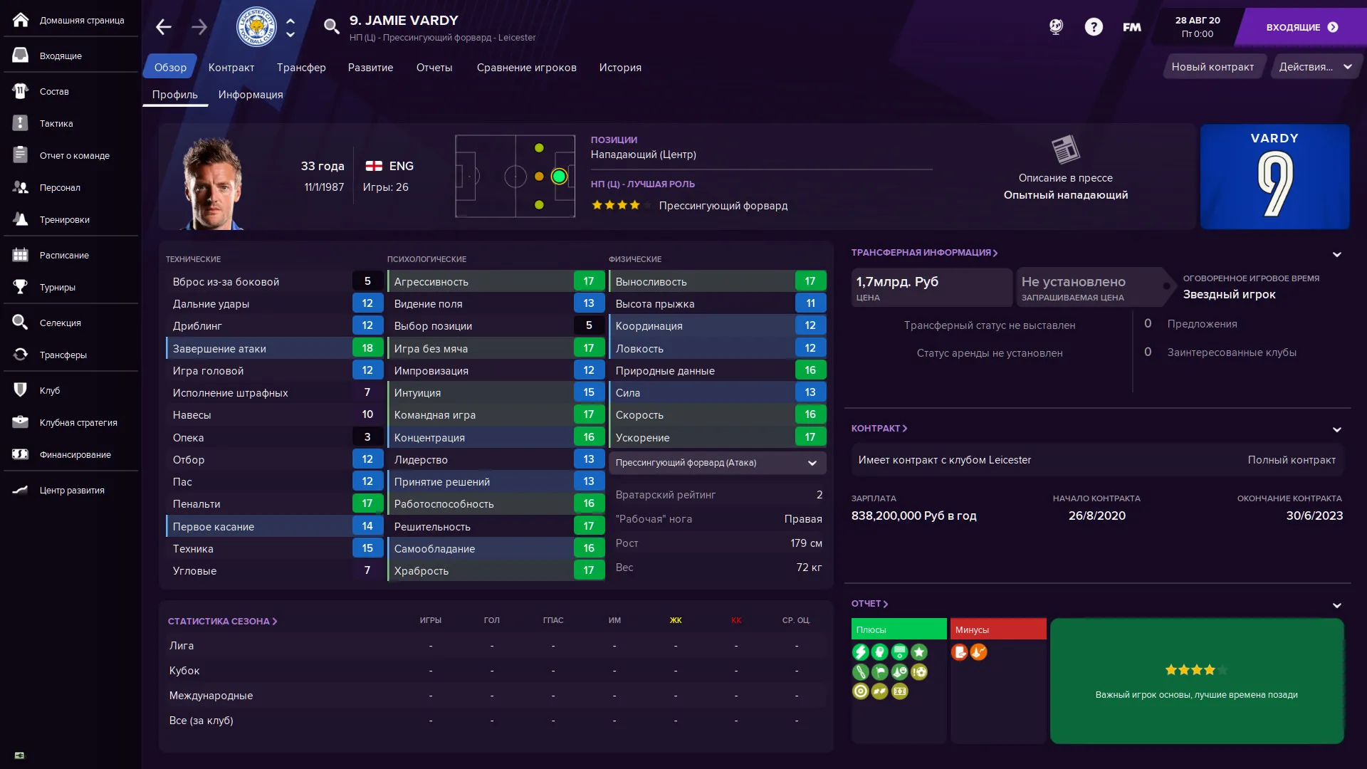 Football Manager 2021 Touch: скриншот 3