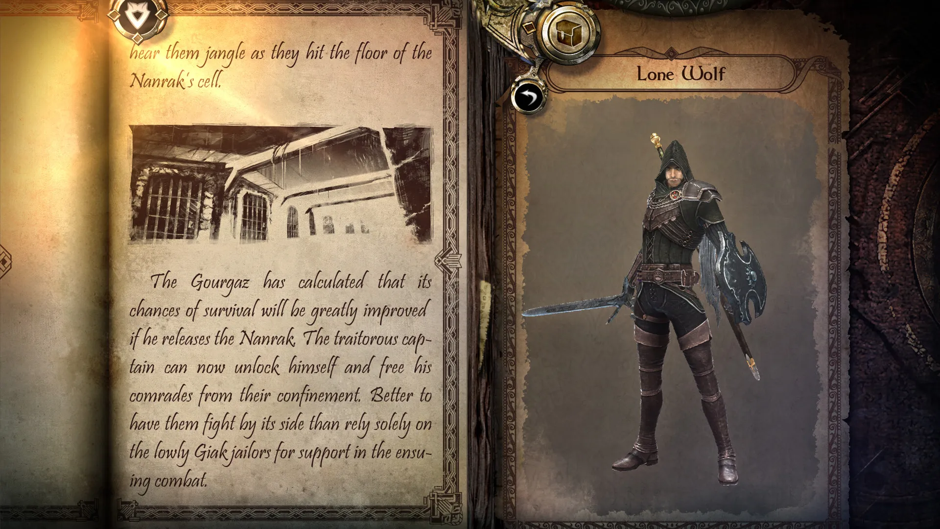 Joe Dever's Lone Wolf HD Remastered: скриншот 1
