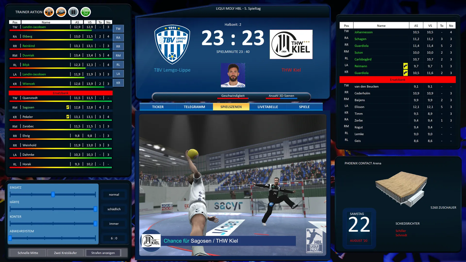Handball Manager 2021: скриншот 6