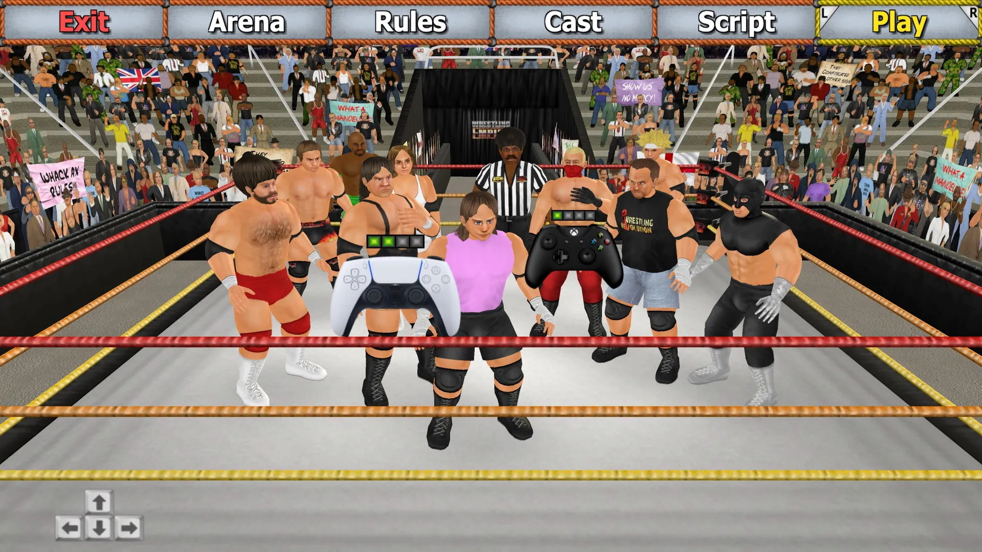 Wrestling Empire: скриншот 2