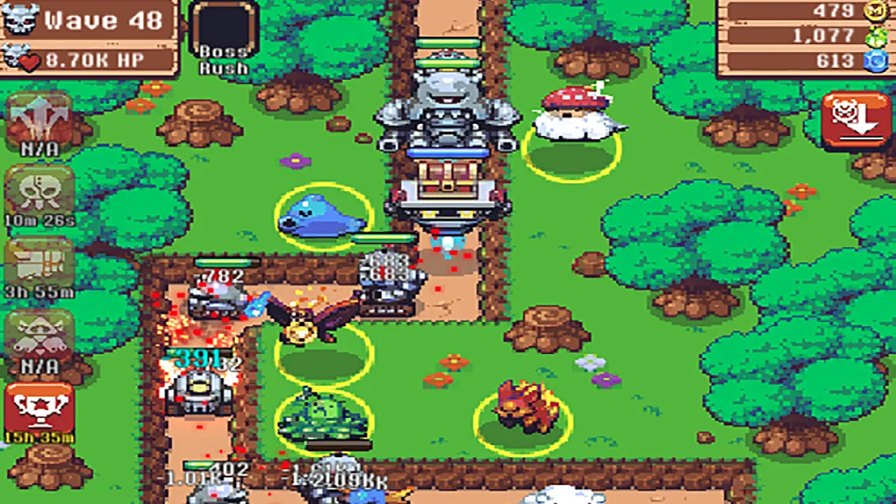Idle Monster TD: скриншот 1