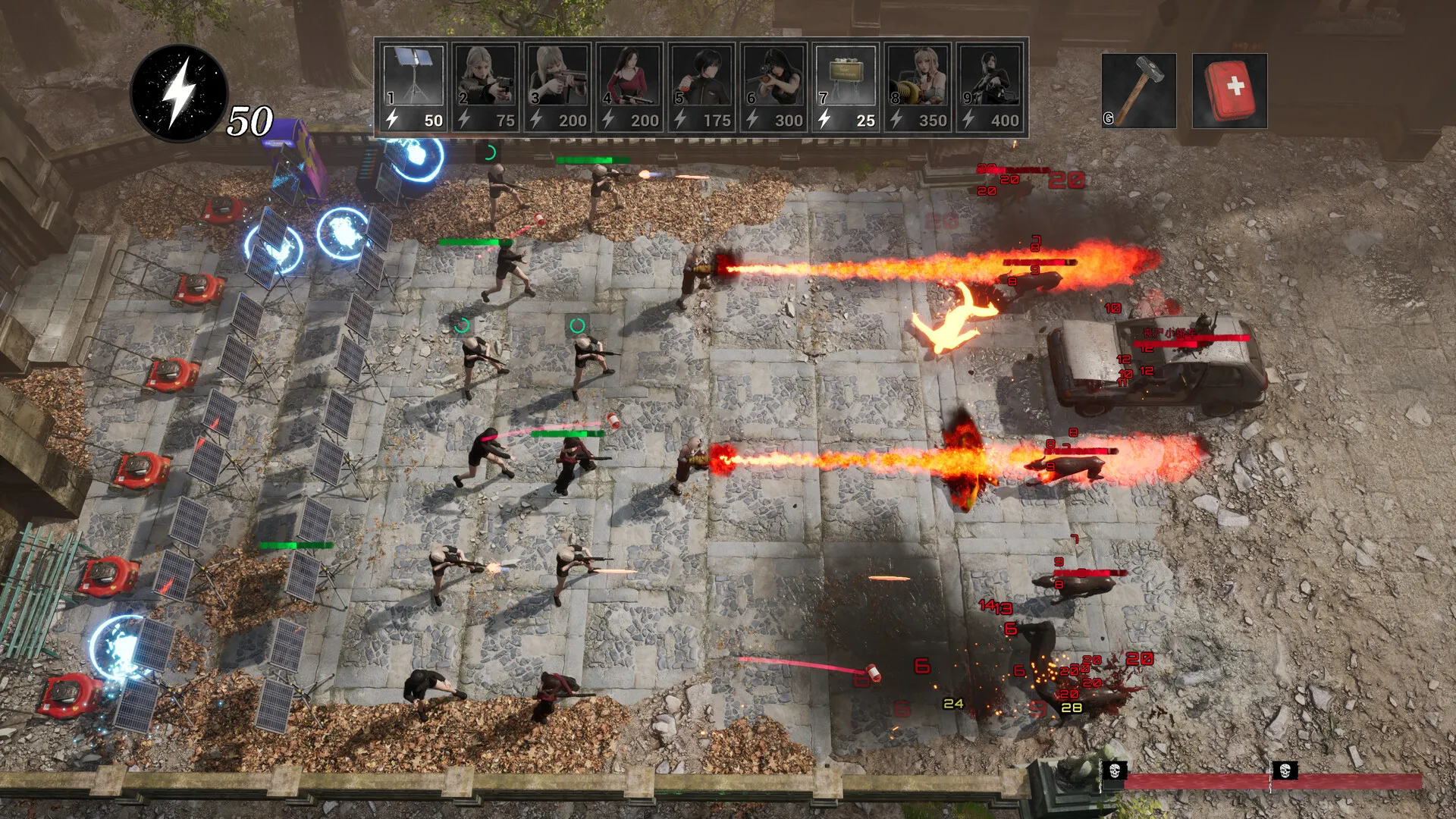 Girls vs Zombies: скриншот 4