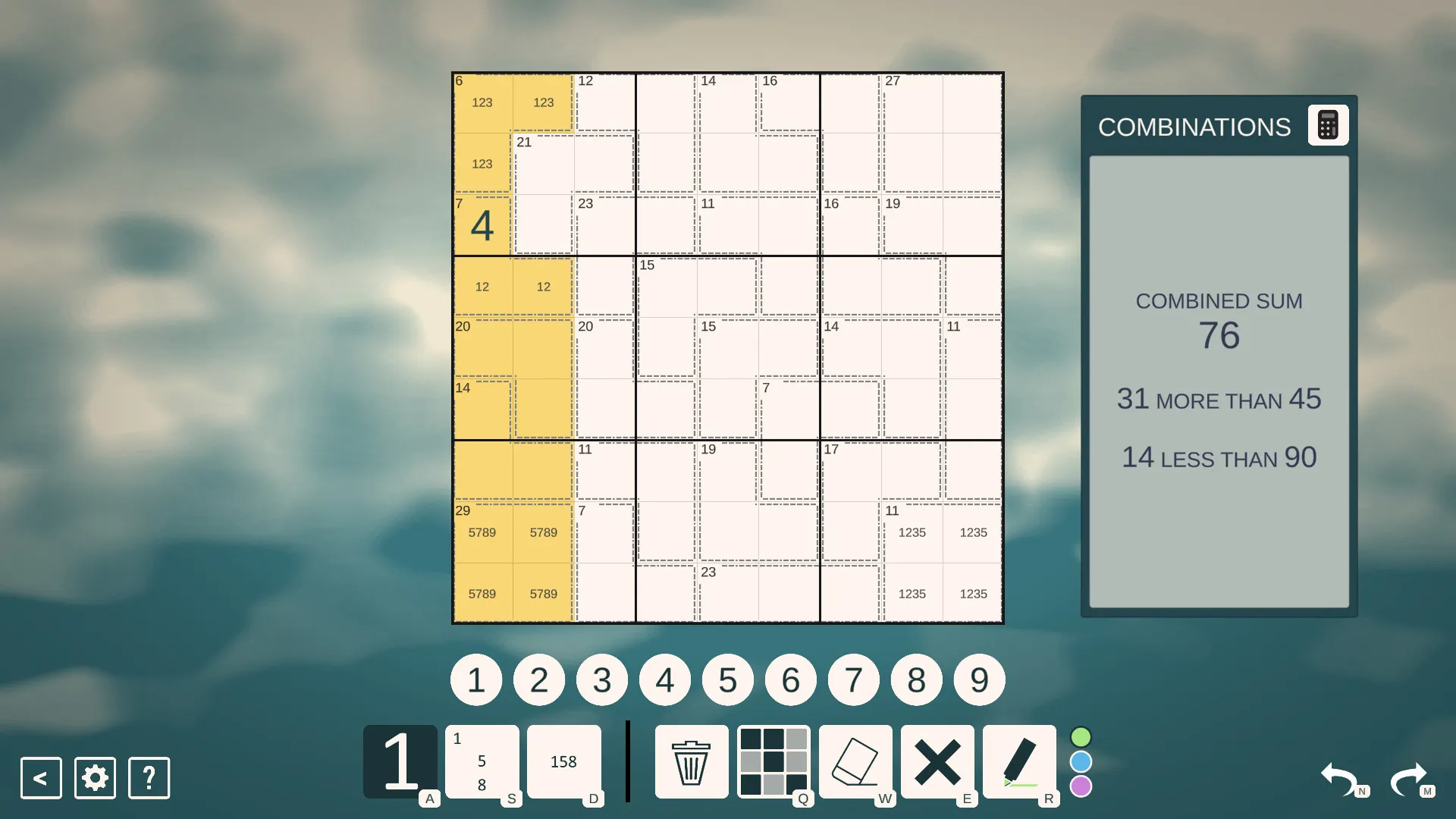 Killer Sudoku: скриншот 5