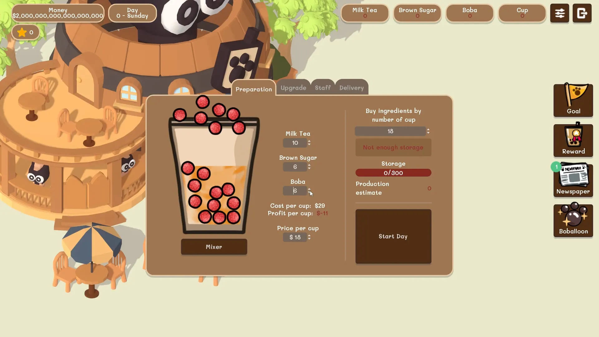 Boba Simulator : Idle Shop Management: скриншот 2