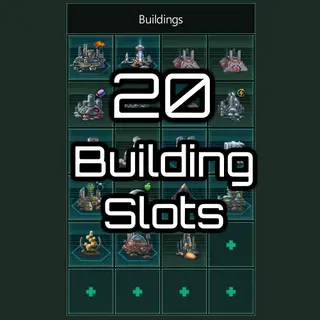 20 Building Slots