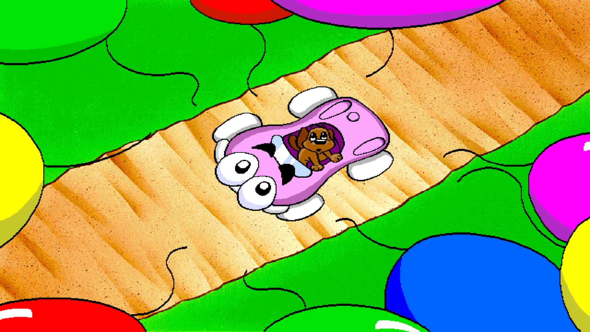Putt-Putt® and Pep's Balloon-o-Rama: скриншот 1