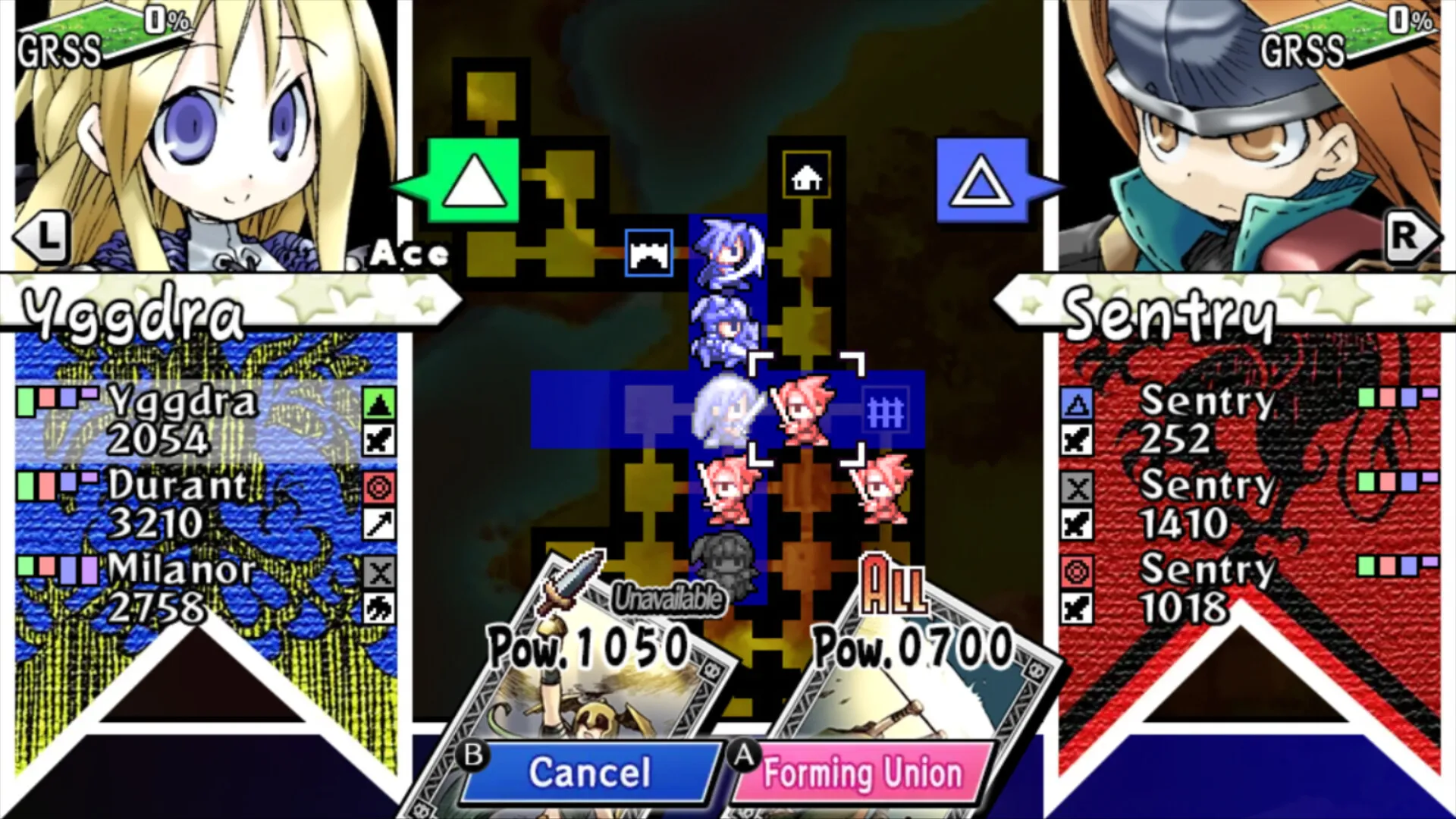 Yggdra Union: скриншот 2