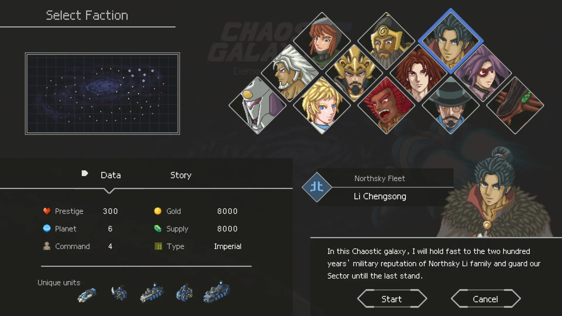 Chaos Galaxy 2: скриншот 1