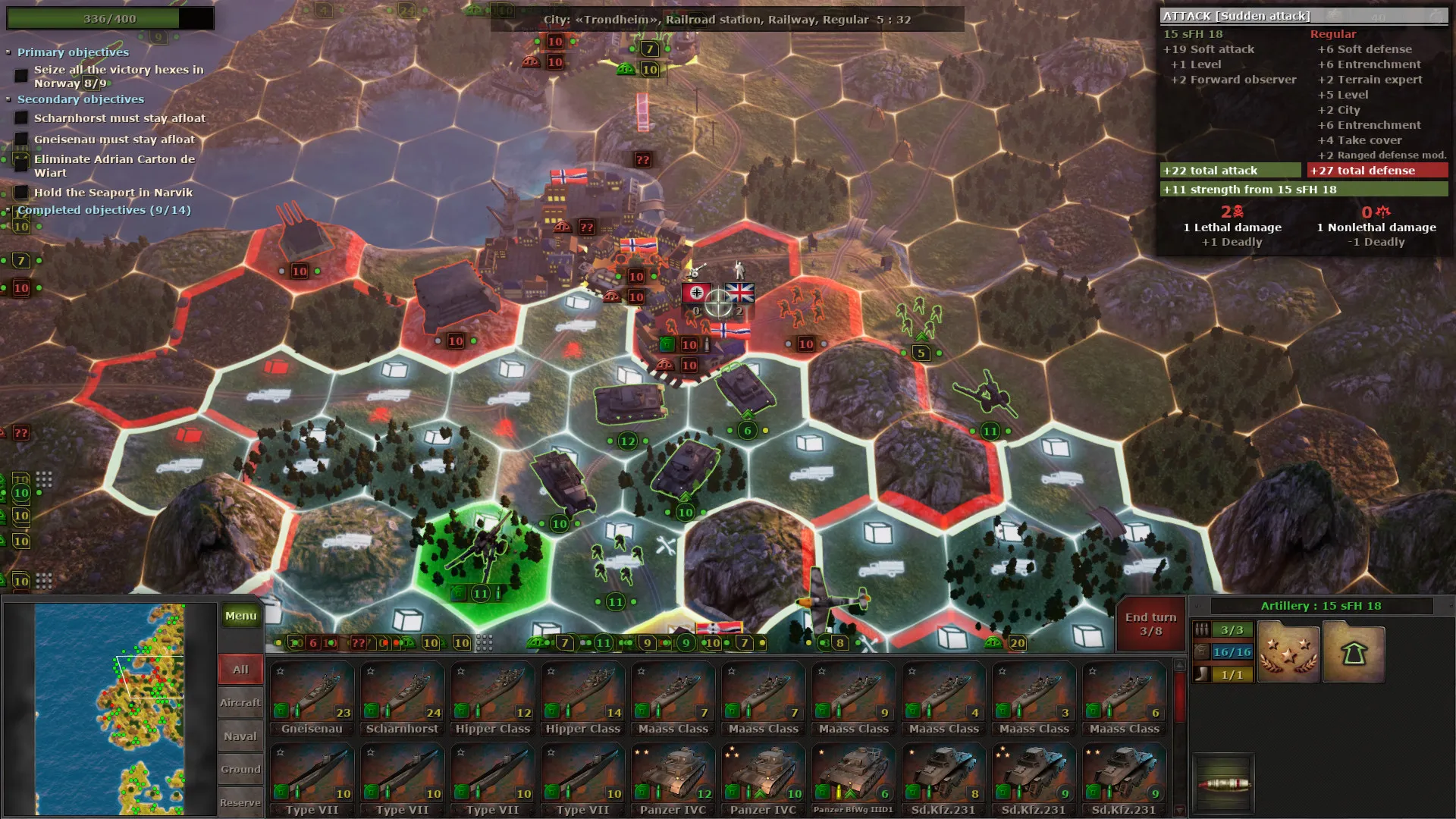 Strategic Mind: Blitzkrieg: скриншот 5