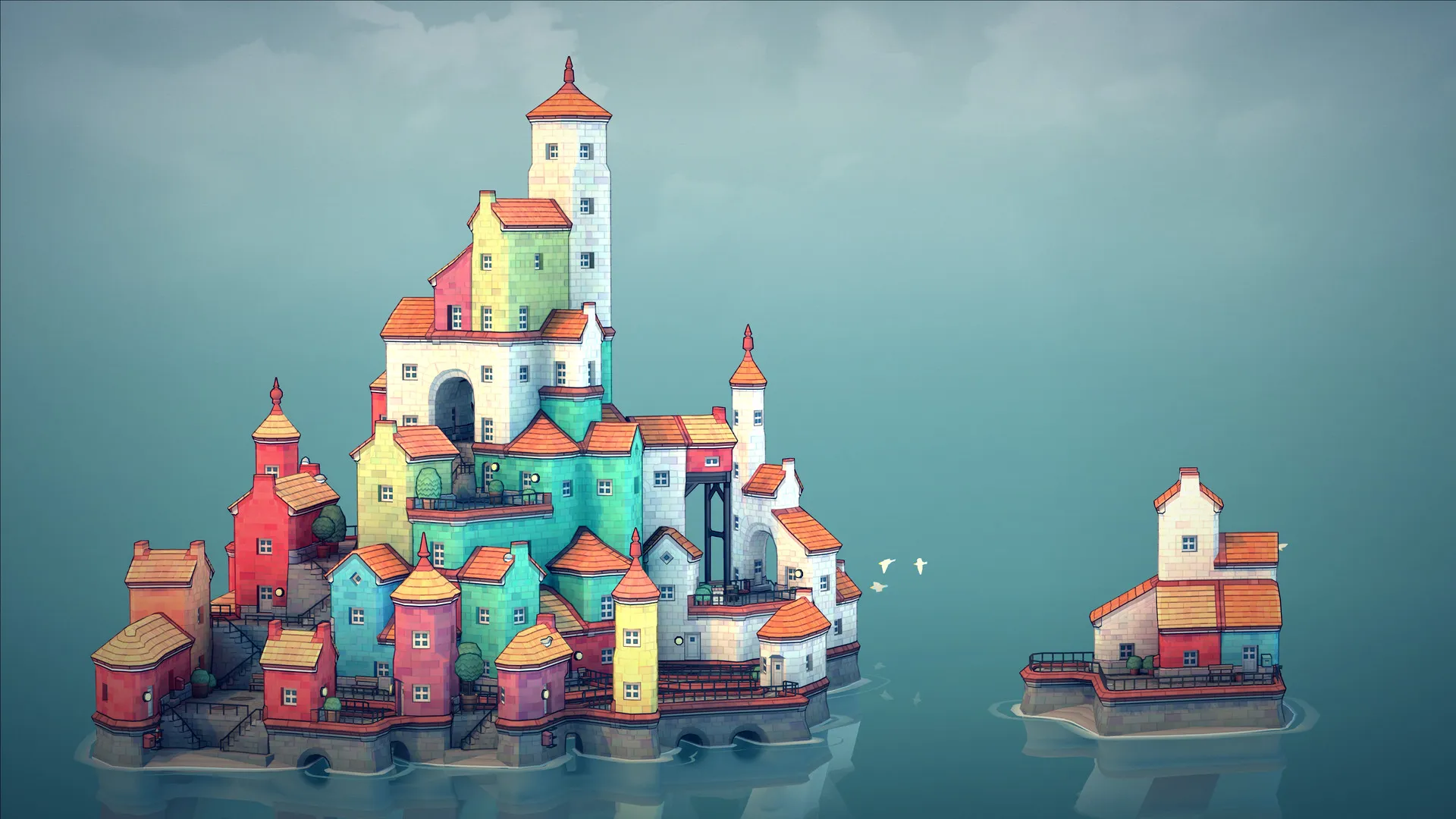 Townscaper: скриншот 1