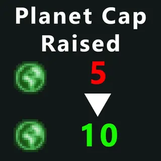 Planet Cap and Starbase Cap Raised