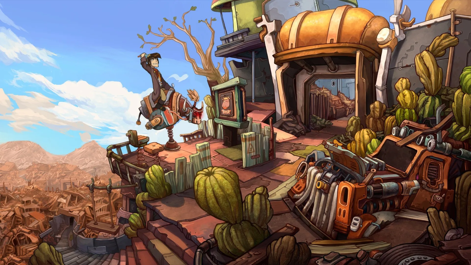 Deponia: скриншот 2