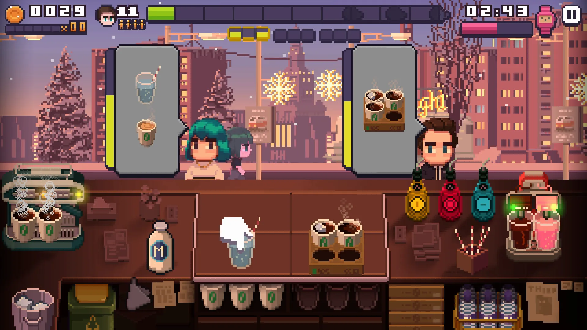Pixel Cafe: скриншот 3