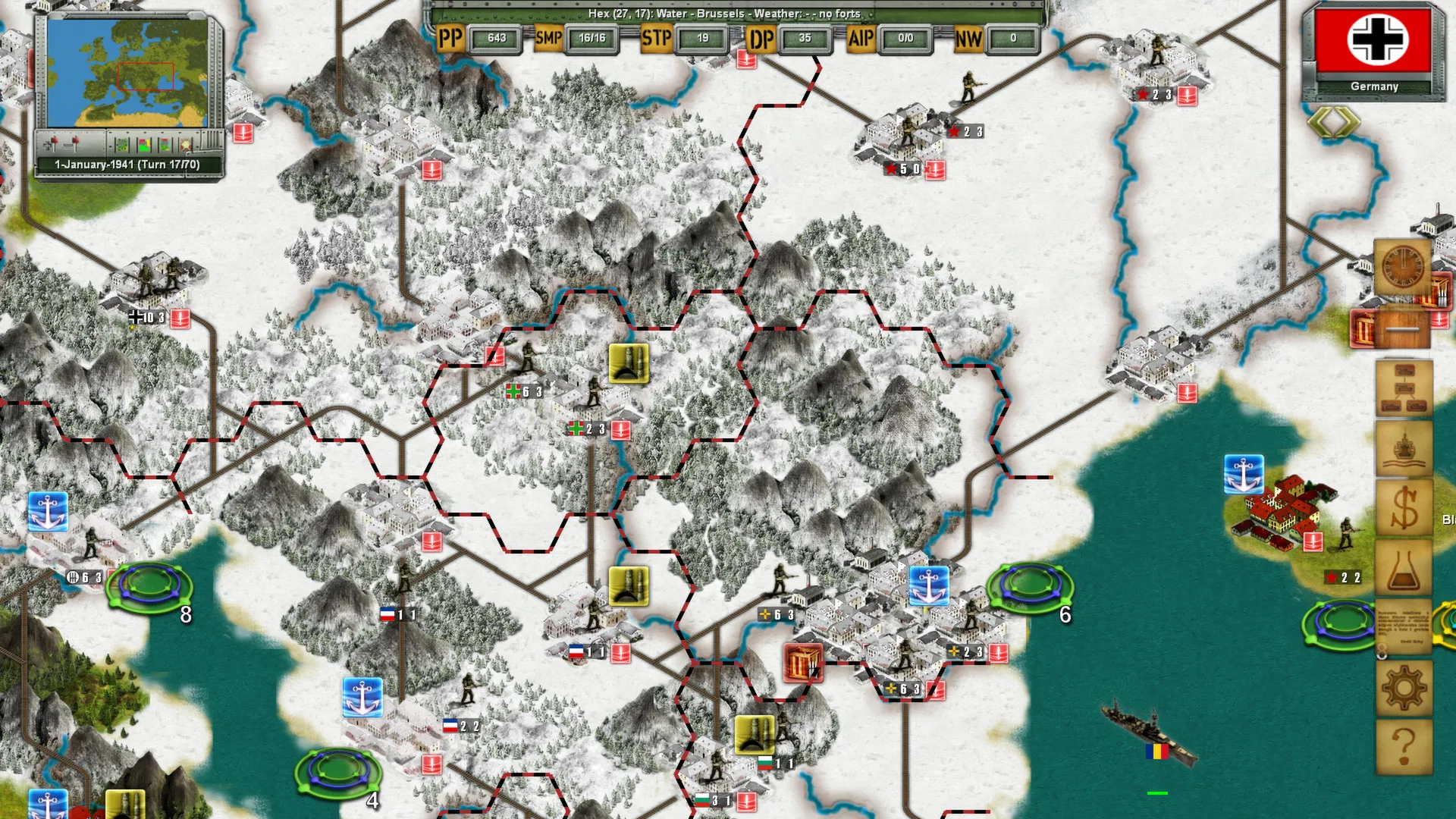 Strategic War in Europe: скриншот 2