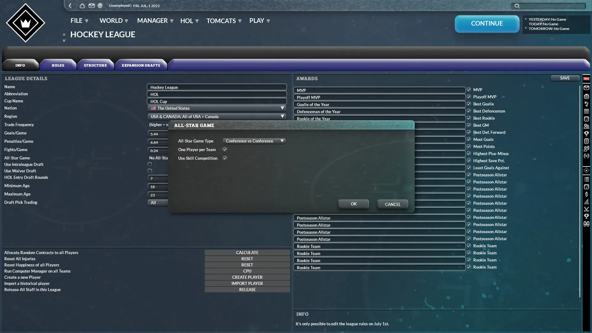Franchise Hockey Manager 9: скриншот 6