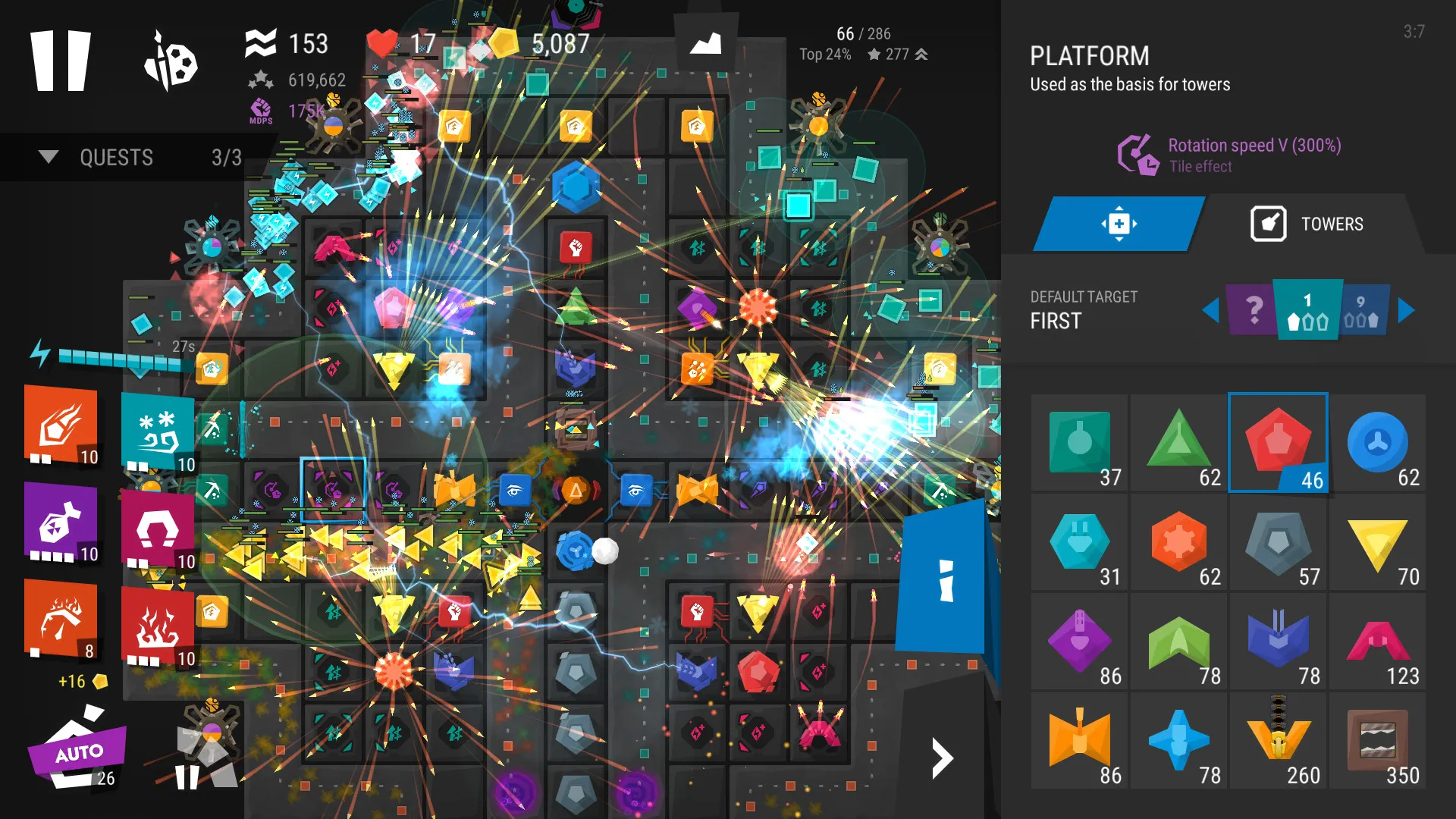 Infinitode 2 - Infinite Tower Defense: скриншот 7