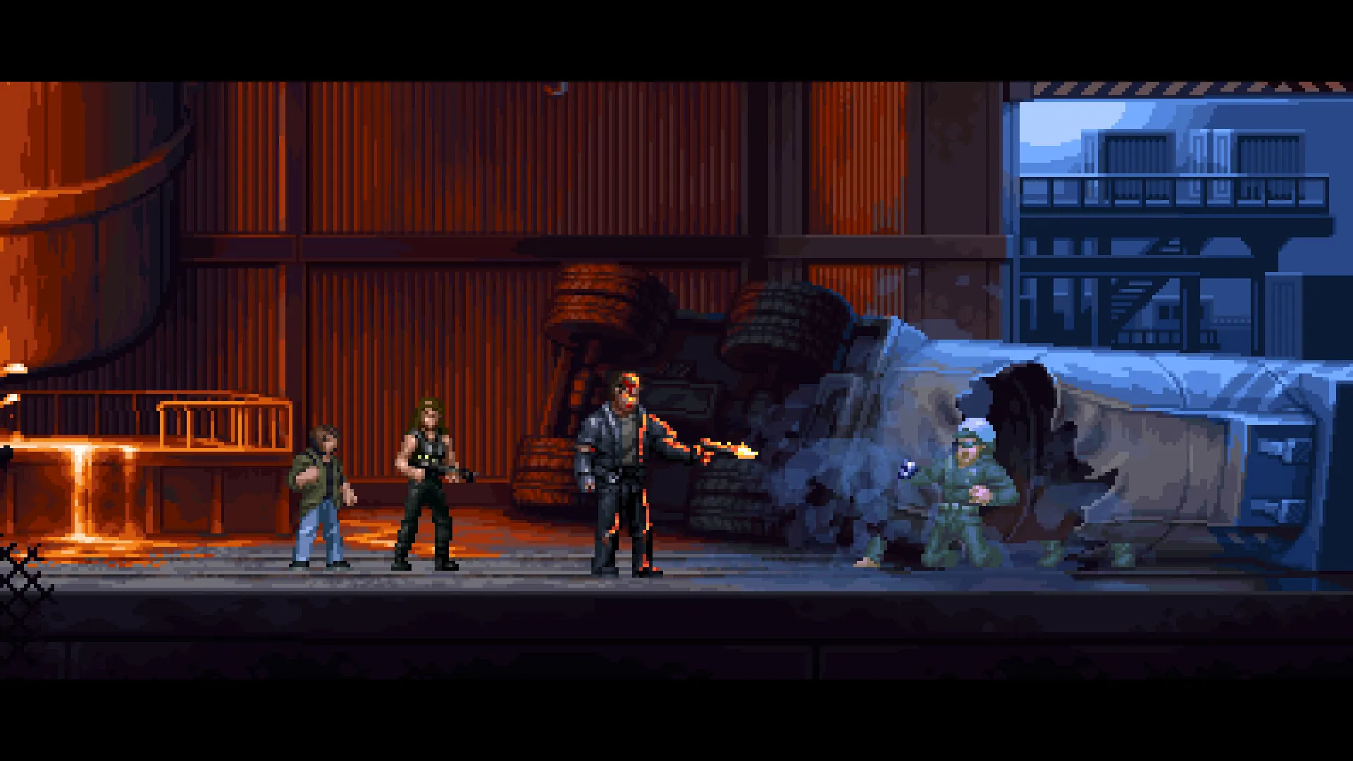 Terminator 2D: NO FATE: скриншот 7