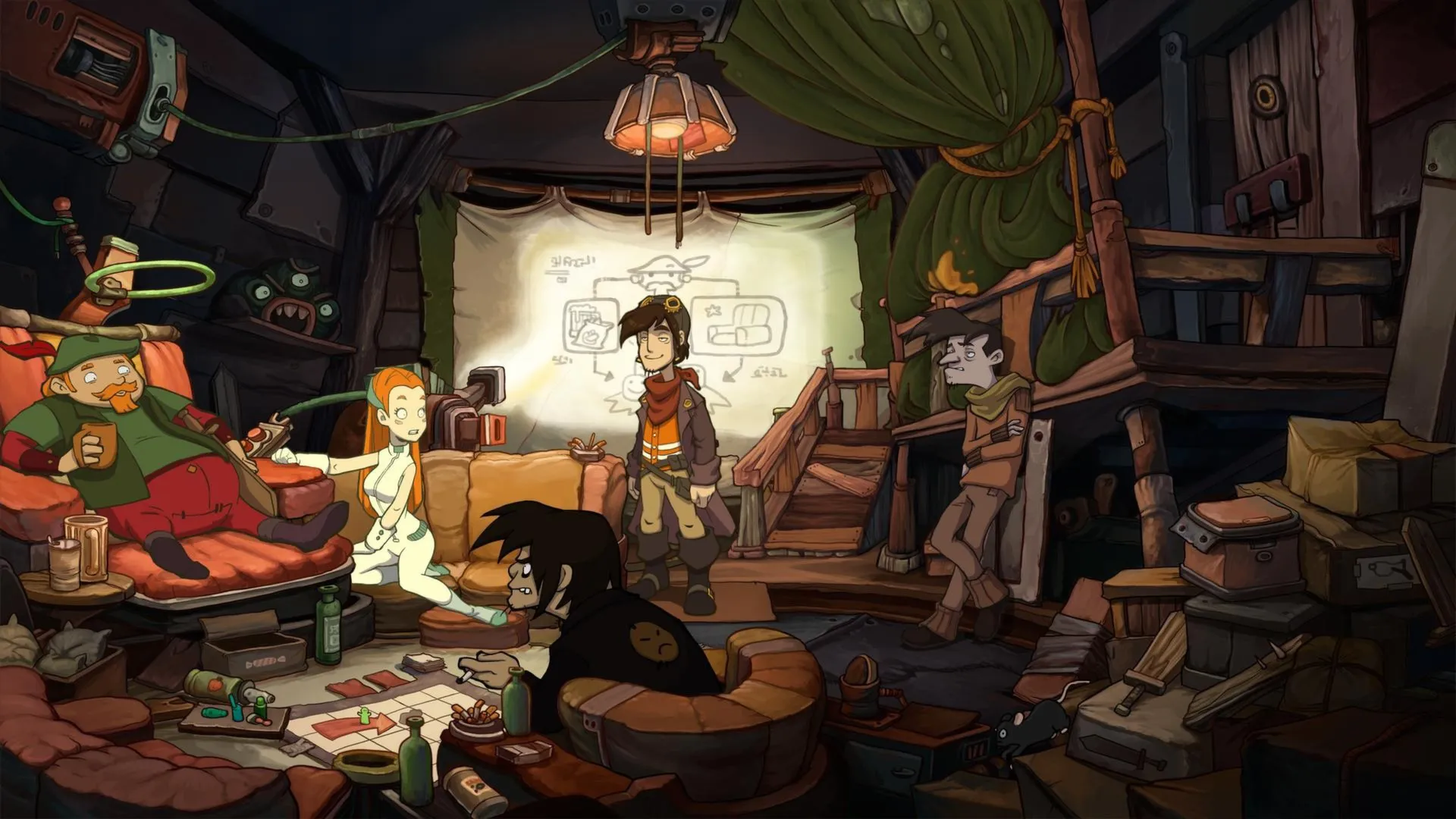 Chaos on Deponia: скриншот 1