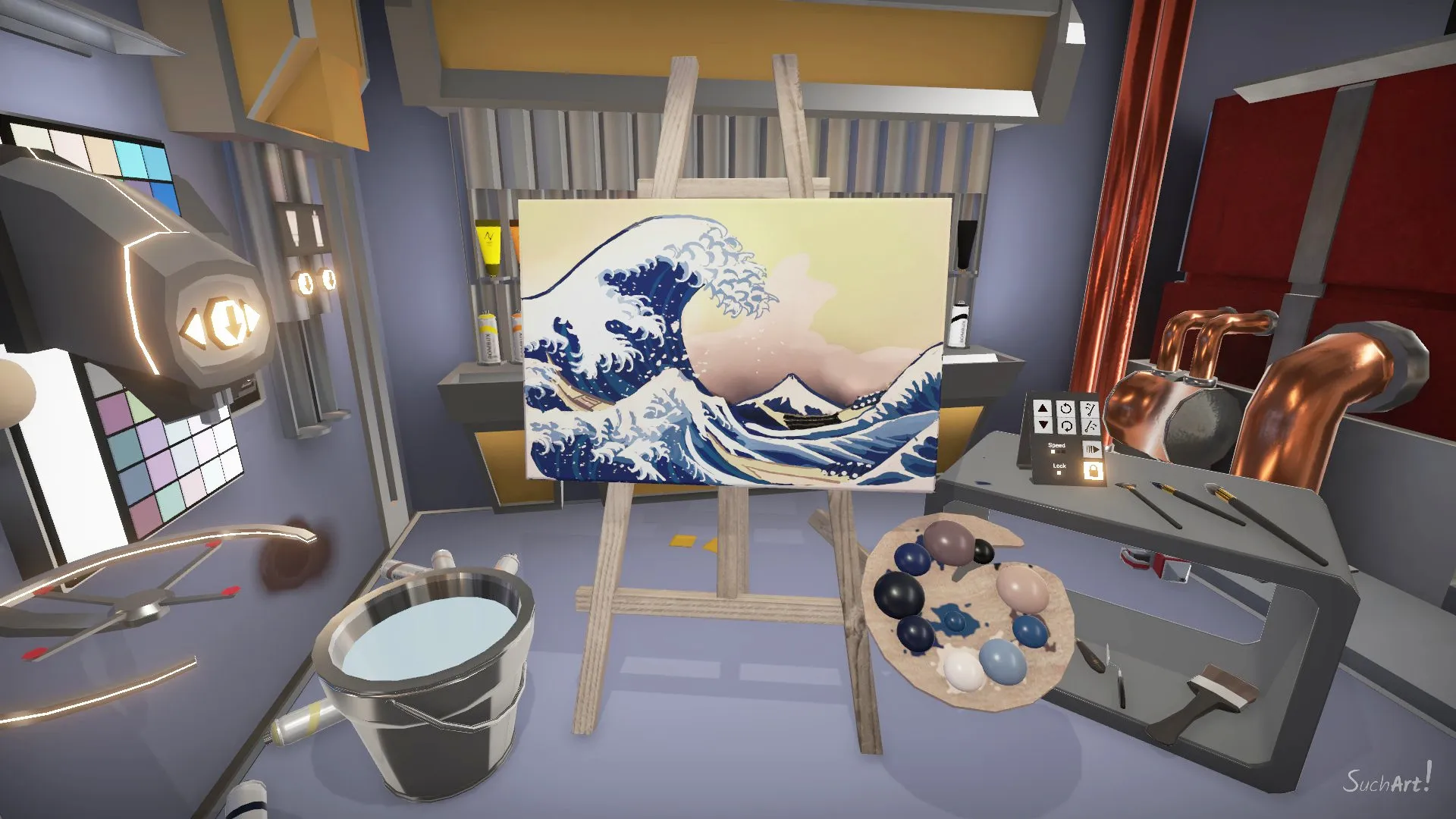 SuchArt: Genius Artist Simulator: скриншот 3