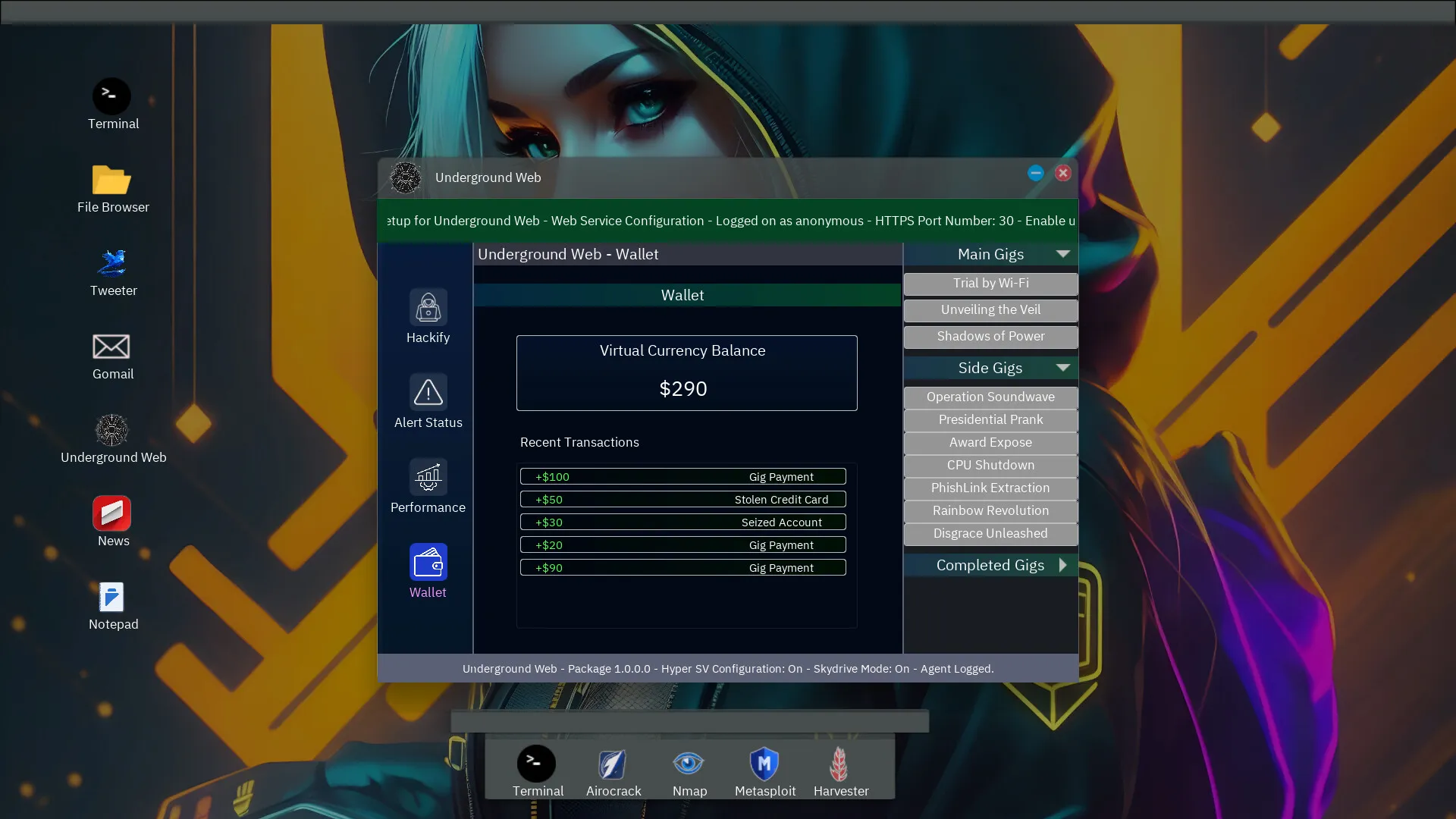 Anonymous Hacker Simulator: скриншот 8