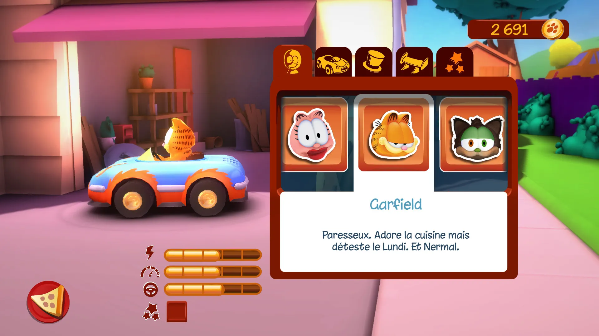 Garfield Kart: скриншот 6